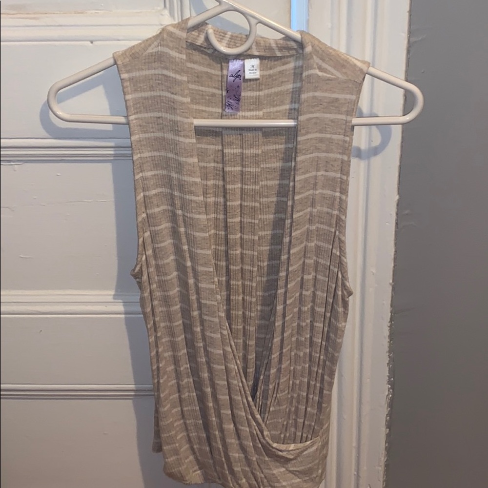 Crossover tank top